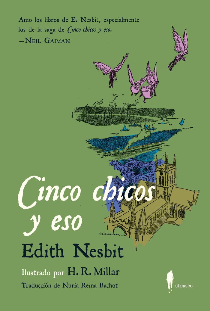 Cinco chicos y eso, de Nesbit, Edith | portada del libro