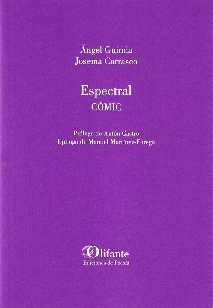 Espectral, de Guinda Casales, Ángel | portada del libro