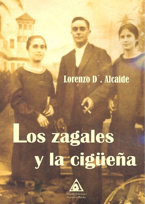 Los zagales y la cigüeña, de Domínguez Alcaidea | portada del libro