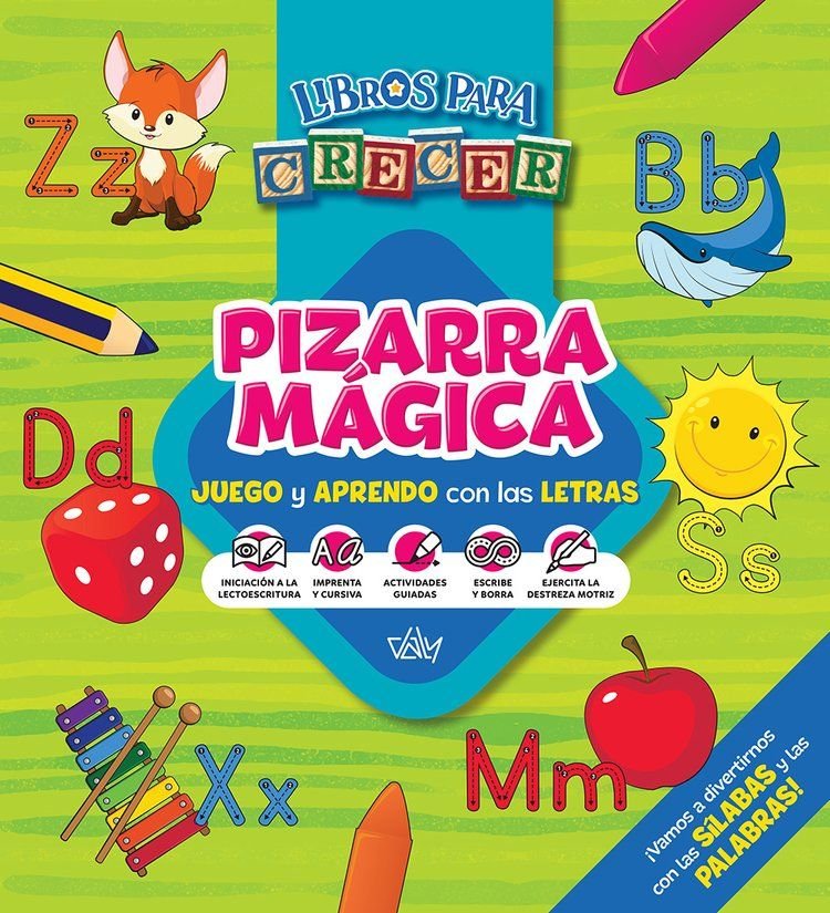 Libros para Crecer - Pizarra Mágica | portada del libro