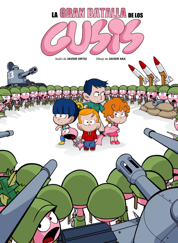 La gran batalla de los gusis, de Ara, Javier | portada del libro