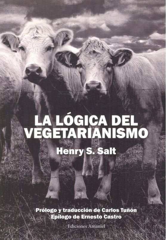 LA LÓGICA DEL VEGETARIANISMO, de S. SALT | portada del libro
