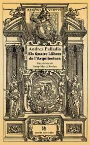 Els quatre llibres de l'arquitectura, de Palladio | portada del libro