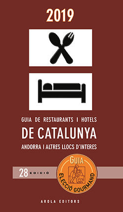 2019 ELECCIO GOURMAND. GUIA DE RESTAURANTS I HOTELS DE CATA, de LLOVELL, FELIX | portada del libro