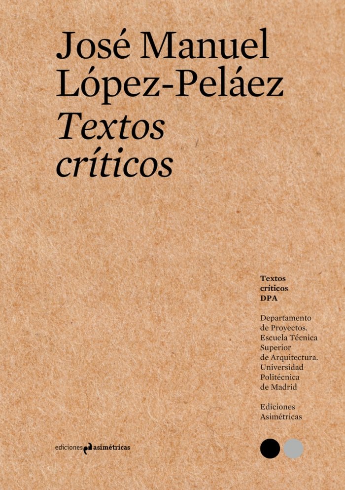 TEXTOS CRÍTICOS  6, de López-Peláez, José Manuel | portada del libro