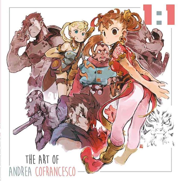 1:1 THE ART OF ANDREA COFRANCESCO, de COFRANCESCO | portada del libro