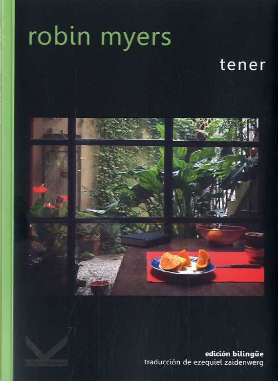 Tener, de Myers, Robin | portada del libro