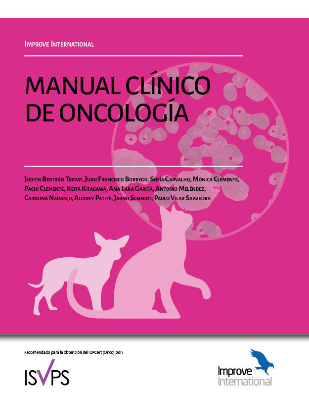 IMPROVE INTERNATIONAL MANUAL CLINICO DE ONCOLOGIA EN PEQUEÑOS ANI, de BERTRAN TREPAT, JUDITH | portada del libro