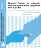 MODELO DENVER DE ATENCION TEMPRANA EN LA EDUCACION INFANTIL, de Varios autores | portada del libro