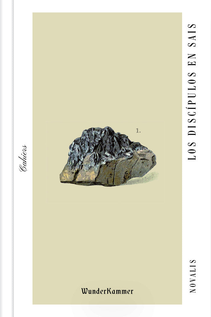 Los discípulos en Sais, de Novalis | portada del libro