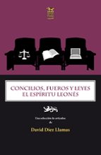 CONCILIOS, FUEROS Y LEYES. EL ESPIRITU LEONES. REFLEXIONES C, de DAVID DIEZ LLAMAS | portada del libro