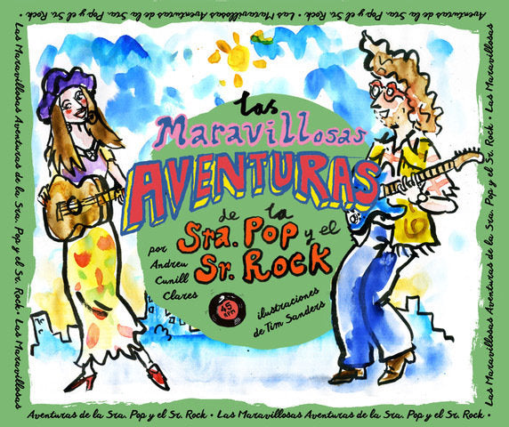 LAS MARAVILLOSAS AVENTURAS DE LA SRA. POP Y EL SR. ROCK, de CUNILL CLARES, ANDREU | portada del libro