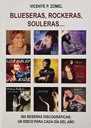 BLUESERAS ROCKERAS Y SOULERAS, de VICENTE P. ZUMEL | portada del libro