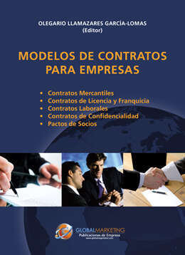 Modelos de contratos para empresas, de Llamazares García-Lomas, Olegario | portada del libro