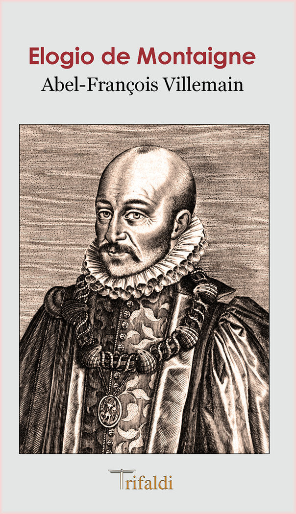 Elogio de Montaigne, de Villemain, Abel-François | portada del libro