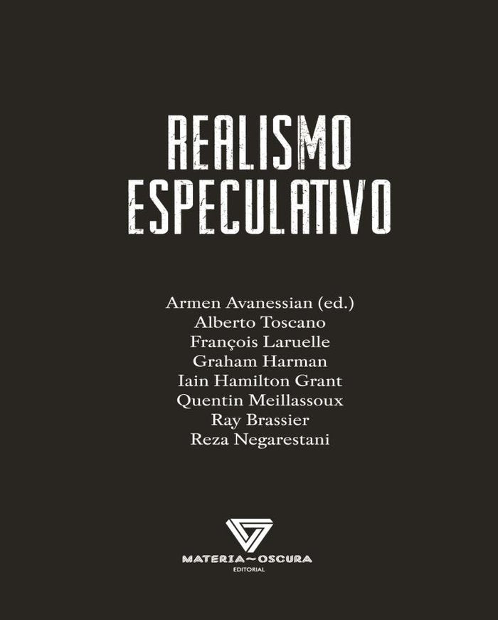 REALISMO ESPECULATIVO, de AVANESSIAN, ARMEN | portada del libro
