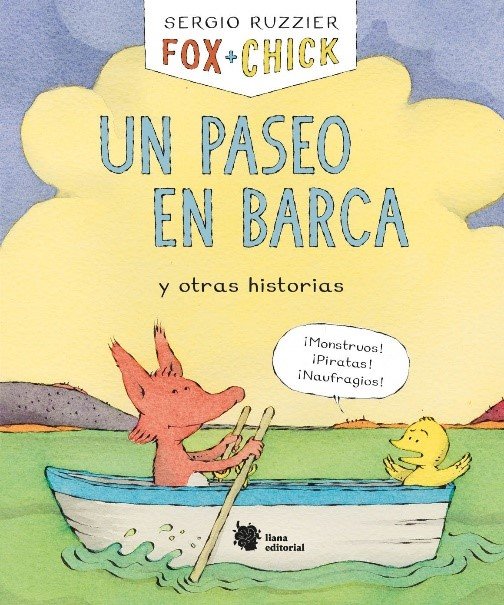 Fox + Chick. Un paseo en barca, de Ruzzier | portada del libro