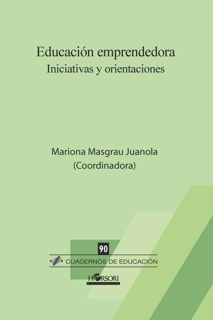 Educación emprendedora, de Masgrau Juanola, Mariona | portada del libro