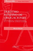 DERECHO ROMANO DE OBLIGACIONES, de DAJCZAK WOJCIECH | portada del libro