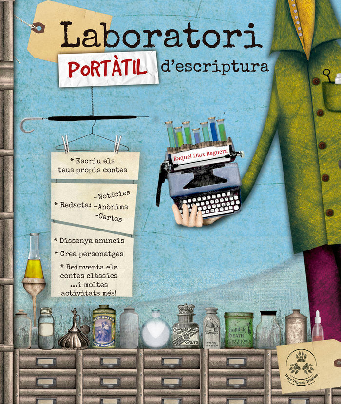 Laboratori portàtil d'escriptura, de DÍAZ REGUERA, RAQUEL | portada del libro