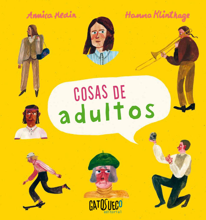 Cosas de adultos, de Hedin, Annica | portada del libro