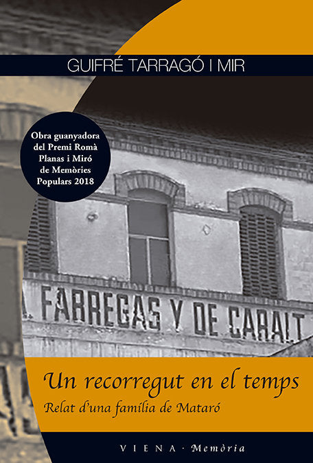 Un recorregut en el temps, de Tarragó i Mir, Guifré | portada del libro