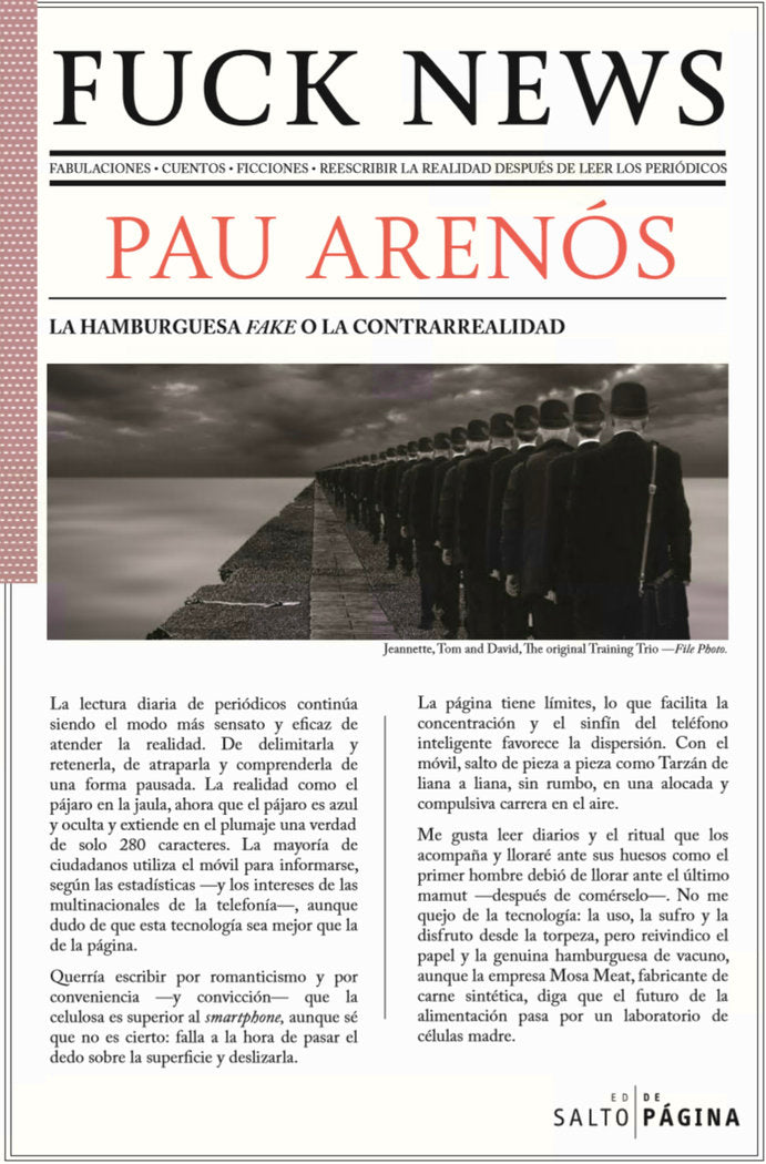 Fuck news, de Arenos, Pau | portada del libro