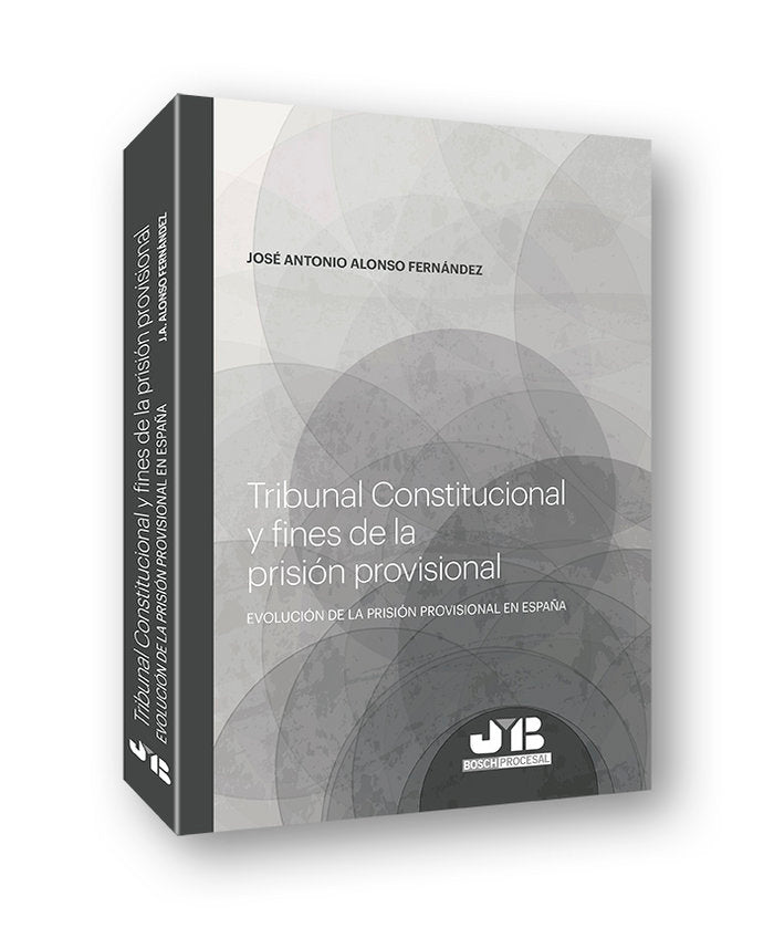 Tribunal Constitucional y fines de la prisión provisional, de Alonso Fernández, José Antonio | portada del libro