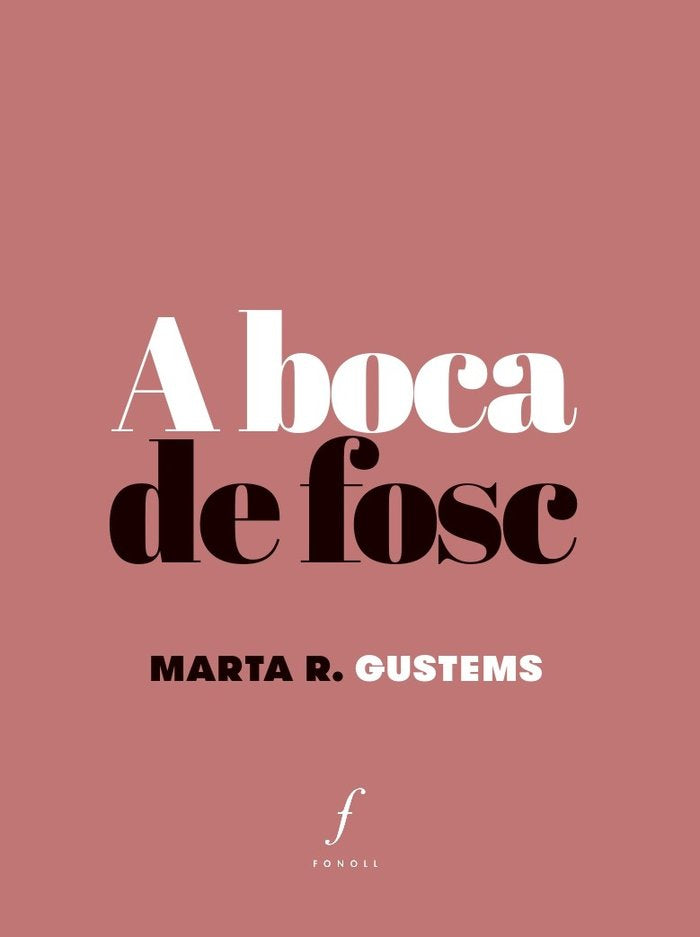 A boca de fosc, de R. Gustems | portada del libro