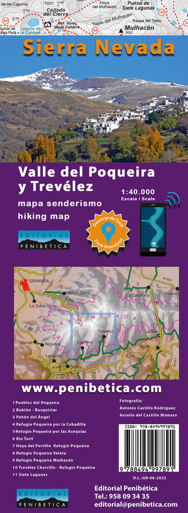 Valle del Poqueira y Trevélez, de sierra, Antonio | portada del libro