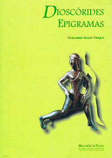 Epigramas, de Dioscorides#Galán Vioque | portada del libro