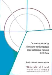 Caracterización de salinidades, de Romero Macías, Emilio | portada del libro