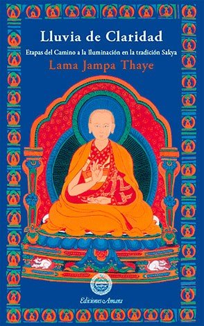 LLUVIA DE CLARIDAD, de THAYE, JAMPA | portada del libro