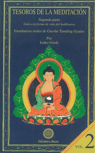 Tesoros de la meditación, de Gueshe | portada del libro