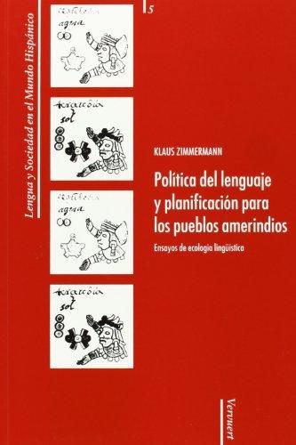 POLITICA DEL LENGUAJE Y PLANIFICACION, de ZIMMERMANN, KLAUS | portada del libro
