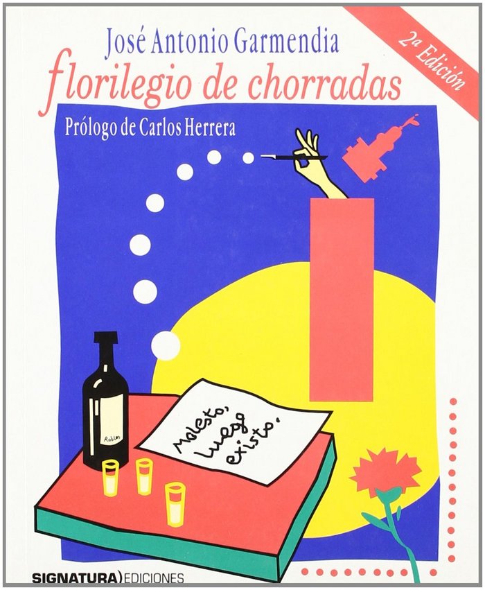 FLORILEGIO DE CHORRADAS, de GARMENDIA | portada del libro