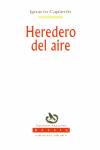 HEREDERO DEL AIRE PM, de CAPARROS | portada del libro