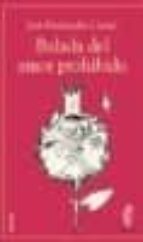 BALADA DEL AMOR PROHIBIDO, de José Fernández Castro | portada del libro