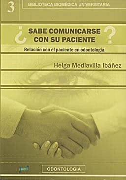 ¿SABE COMUNICARSE CON SU PACIENTE?, de MEDIAVILLA IBAñEZ | portada del libro