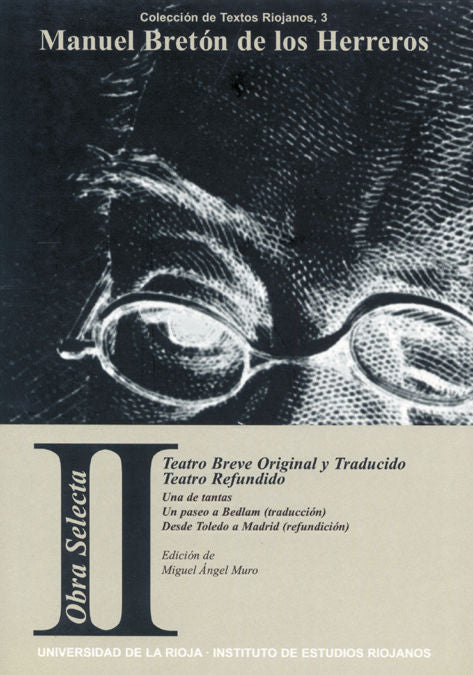 Obra Selecta II, de Bretón de los Herrreros | portada del libro