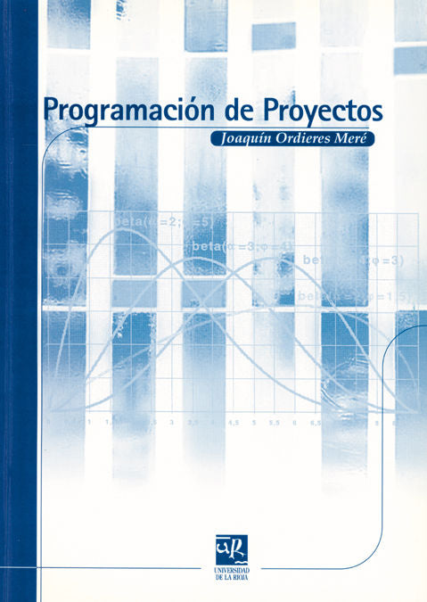 Programación de Proyectos, de Ordieres Meré | portada del libro