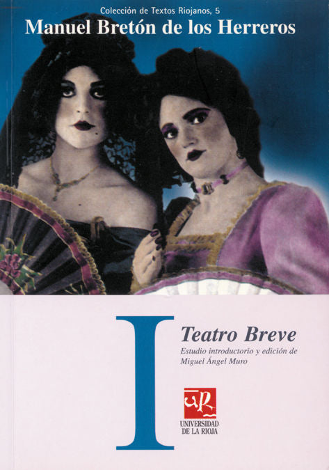 Teatro breve I, de Bretón de los Herreros | portada del libro
