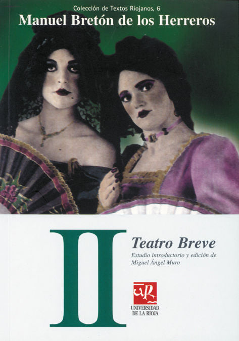 Teatro breve II, de Bretón de los Herreros | portada del libro