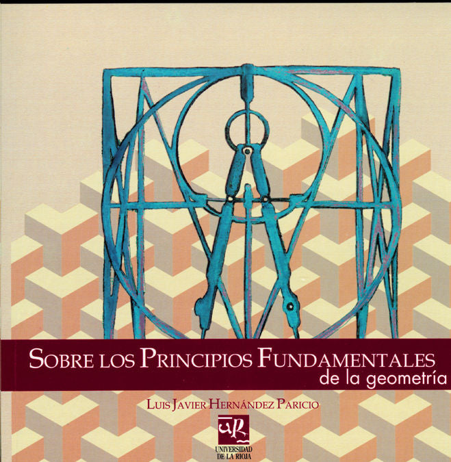 Sobre los principios fundamentales de la geometría, de Hernández Paricio | portada del libro