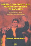 Prensa y nacimiento del movimiento obrero en Canarias, de Macías Martín | portada del libro