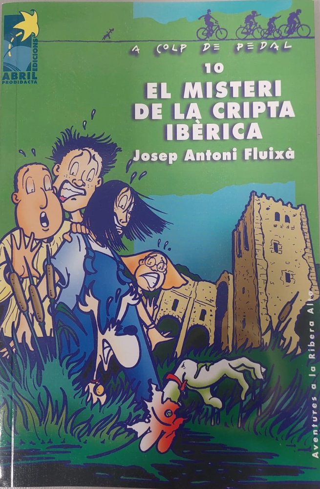 El misteri de la cripta ibèrica, de Antoni Fluixà, Josep | portada del libro
