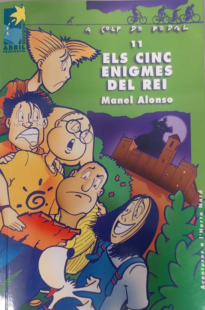 Els cinc enigmes del rei, de Alonso, Manel | portada del libro