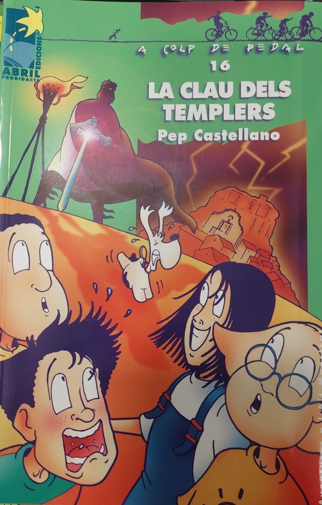 LA CLAU DELS TEMPLERS, de Castellano, Pep | portada del libro