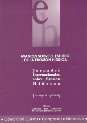 Avances sobre el estudio de la erosión hídrica, de Antonio Paz González | portada del libro