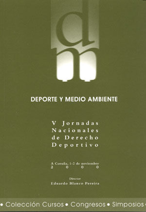 Deporte y medio abiente, de Eduardo Blanco Pereira | portada del libro
